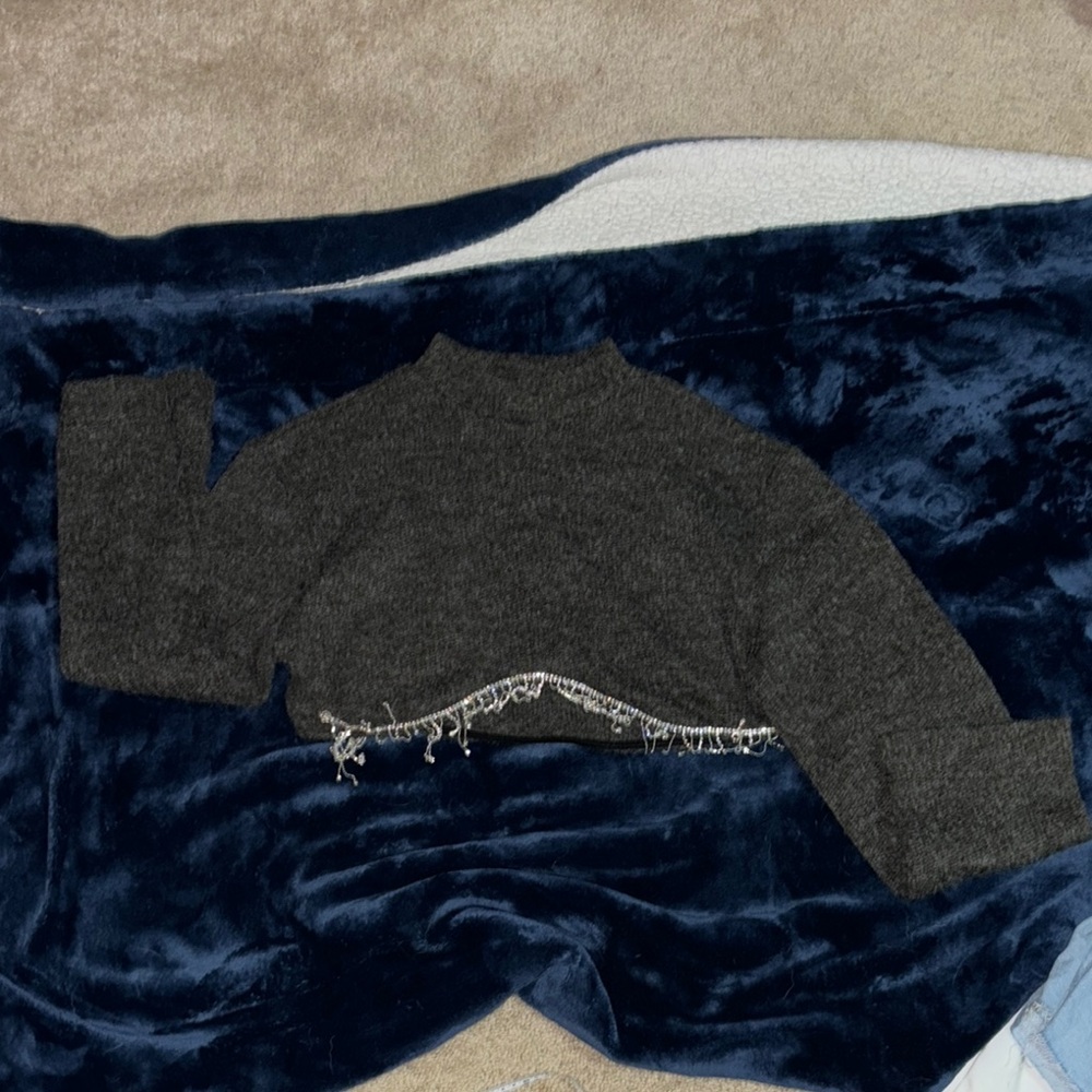 Zara cropped sweater